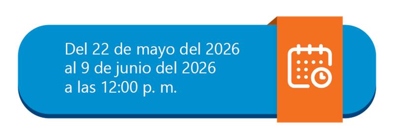 cierre inscripcion